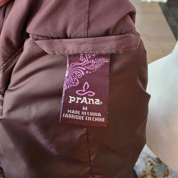 PrAna Women’s Polar Breeze Jacket Wedged Wood Insulated Coat jacket M - Picture 6 of 15